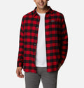 Men's Cornell Woods Flannel Long Sleeve Shirt - Tall