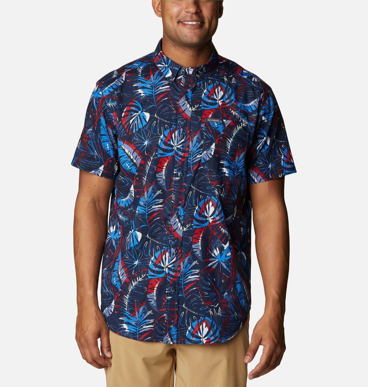 Men's Rapid Rivers Printed Short Sleeve Shirt