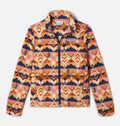 Girls' Castle Dale Printed Full Zip Fleece Jacket