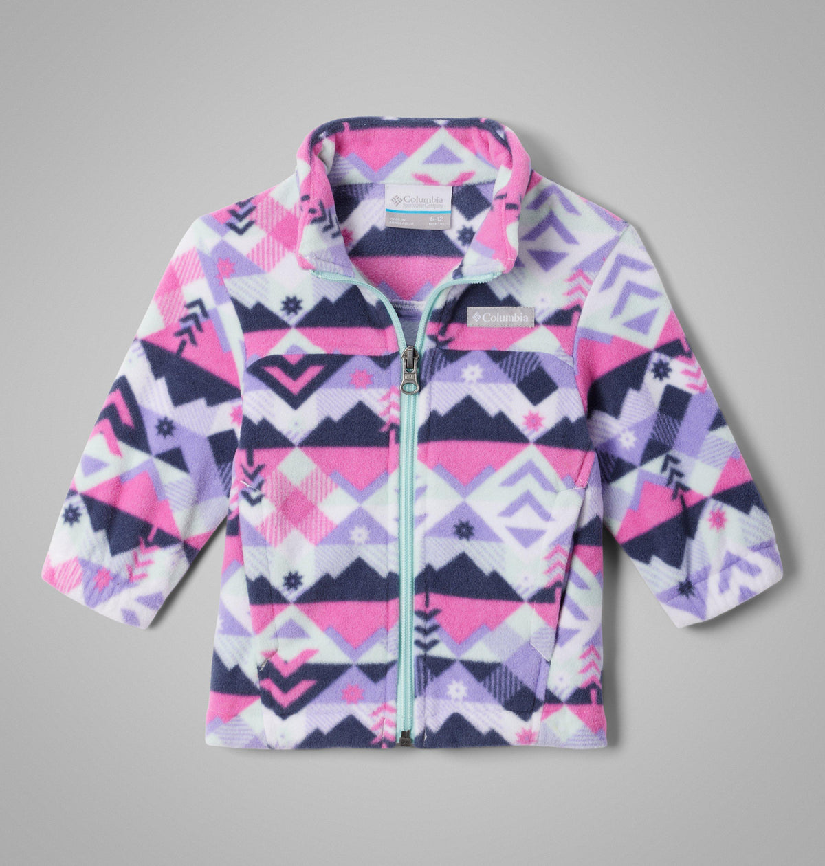 Girls' Infant Castle Dale Printed Full Zip Fleece
