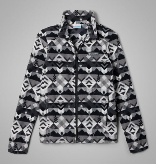 Boys' Castle Dale Printed Full Zip Fleece