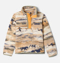Kids' Helvetia II Printed Half Snap Fleece Pullover